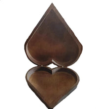 Load image into Gallery viewer, Wooden Heart Box