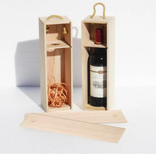 Load image into Gallery viewer, Wooden Wine Box