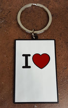 Load image into Gallery viewer, "I (Heart)" Keychain - Vertical
