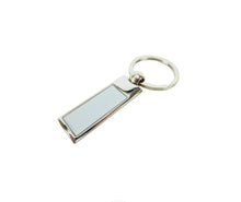 Load image into Gallery viewer, 2-Tone Metal Fob & Key Chain