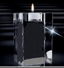 Load image into Gallery viewer, 3 D Crystal photo candle