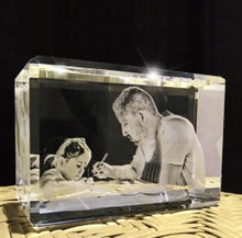 Load image into Gallery viewer, Crystal 3d rectangle photo cube gift | Buy Online in Canada