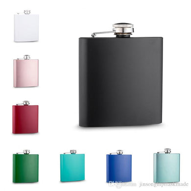 60 oz flask multi color for Engraving 