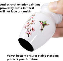 Load image into Gallery viewer, White Mini Hummingbird urn