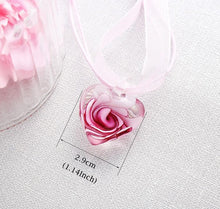Load image into Gallery viewer, beautiful murano glass heart necklace