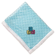 Load image into Gallery viewer, Embroidery Kid Block Design Blanket | Embroidery Kids items | Embroidery gifts online in Winnipeg | Embroidery shop in Winnipeg | Embroidery gifts in Canada | Online gift shop in Winnipeg | Online gift shop in Winnipeg