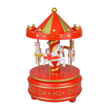 Load image into Gallery viewer, Carousel music box rocking horse for baby gifts in Canada