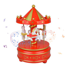 Load image into Gallery viewer, red rotating carousel