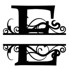 Load image into Gallery viewer, Large Oval Wooden Monogram Plaque