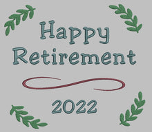 Load image into Gallery viewer, Custom Happy Retirement Antique Throw