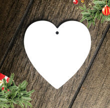 Load image into Gallery viewer, Customized Photo Personalization Ornament - Heart Buy online from Engraving Reimagined in Canada and USA !|