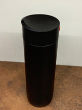 Load image into Gallery viewer, Black Powder Coated Travel Mug