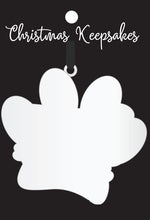 Load image into Gallery viewer, Metal I Believe in Santa Paws Pet ornament | Pet xmas ornament | Customized gifts online Canada | Engraver in Winnipeg | Engraver in Canada | Customized gifts in Canada | Customized gifts in Winnipeg | Gift shop in Canada | Gift shop in Winnipeg | Engraving items in Canada