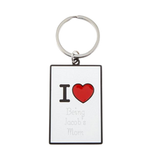 Load image into Gallery viewer, i heart you key chain