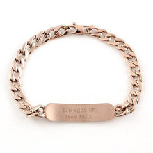 Load image into Gallery viewer, Medical Rose Gold Bracelet