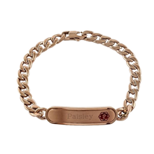 Load image into Gallery viewer, Medical Rose Gold Bracelet