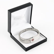 Load image into Gallery viewer, Medical Alert Stainless Steel Stretch Bracelet