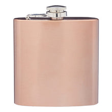 Load image into Gallery viewer, Metallic pink flask engravable