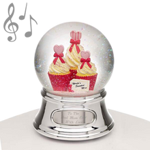 Load image into Gallery viewer, Musical Water Globe - Mom and Cupcakes | Gift store in Canada | Gift store in Winnipeg | Online gift shop in Winnipeg | Xmas gift shop in Canada
