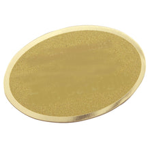 Load image into Gallery viewer, 1-3/4" X 2-1/2" OVAL PLATE WITH EDGE