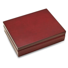 Load image into Gallery viewer, Rosewood Finish Flask Set