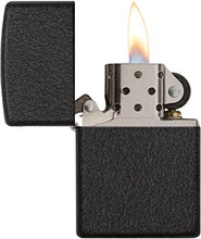 Load image into Gallery viewer, Black Crackle Zippo