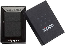 Load image into Gallery viewer, Black Crackle Zippo