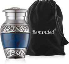 Load image into Gallery viewer, Forever in Our Hearts Blue Urn Ocean Blue