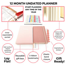 Load image into Gallery viewer, Blush Color  Daytimer/Planner Journal