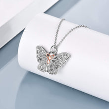 Load image into Gallery viewer, Butterfly Ash Pendant \ Butterfly pendants online | Butterfly pendants online Canada | Pendants online Canada | Buy pendants online in Canada