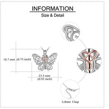 Load image into Gallery viewer, Butterfly Ash Pendant \ Butterfly pendants online | Butterfly pendants online Canada | Pendants online Canada | Buy pendants online in Canada