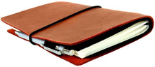 Load image into Gallery viewer, Cognac Leather Journal Set | Gift Shop Calgary | Gift shop Canada | Buy gifts online Calgary | Buy graduation gifts online Canada