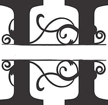 Load image into Gallery viewer, Large Oval Wooden Monogram Plaque