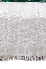 Load image into Gallery viewer, Antique Ivory Throw -Wedding Collection