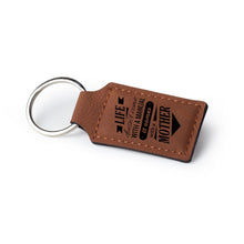 Load image into Gallery viewer, Leather Key Chain - Chestnut or Black