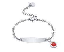 Load image into Gallery viewer, Medical Bracelet with Charm