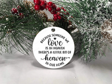 Load image into Gallery viewer, Customized Photo Personalization Christmas Ornament- Memorial