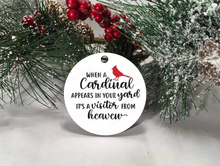 Load image into Gallery viewer, Customized Photo Personalization Christmas Ornament- Memorial