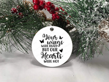 Load image into Gallery viewer, Customized Photo Personalization Christmas Ornament- Memorial