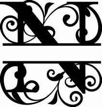 Load image into Gallery viewer, Large Oval Wooden Monogram Plaque