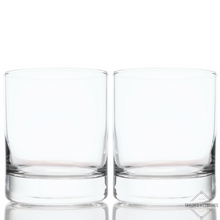Load image into Gallery viewer, Rocks Whiskey Glass Set of 2 engravable