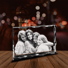 Load image into Gallery viewer, 3 D Photo Crystal Art - Notched Wide