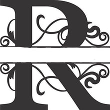 Load image into Gallery viewer, Large Oval Wooden Monogram Plaque