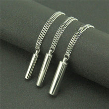 Load image into Gallery viewer, Stainless steel cylinder ash pendant