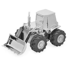 Load image into Gallery viewer, Pewtertone Tractor Money Bank