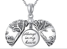 Load image into Gallery viewer, Tree of life Ash Pendant