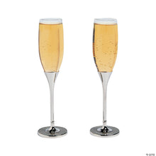 Load image into Gallery viewer, Wedding toast glasses, champagne glasses, wedding toast glasses online, champagne glasses online, wedding toast glasses online in Canada, wedding toast glasses in Winnipeg, Online glasses, toast glasses online, but wedding toast glasses, buy champagne glasses
