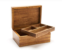 Load image into Gallery viewer, World Map Jewelry Box- Mango Wood