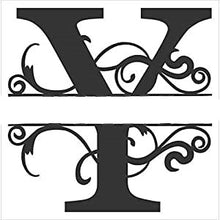 Load image into Gallery viewer, Large Oval Wooden Monogram Plaque