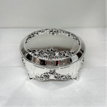 Load image into Gallery viewer, Music box antique rose trinket box engravable